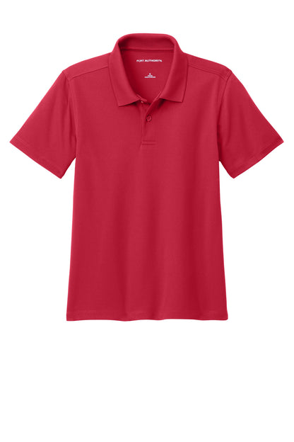 Port Authority Youth Dry Zone UV Micro-Mesh Polo Y110 Rich Red