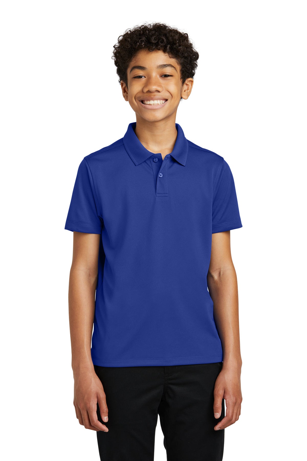 Port Authority Youth Dry Zone UV Micro-Mesh Polo Y110 True Royal