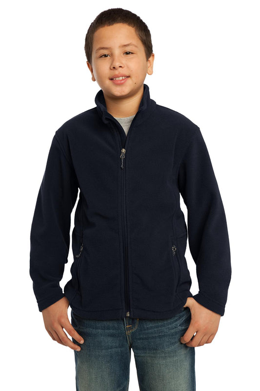 Port Authority Youth Value Fleece Jacket. Y217 True Navy