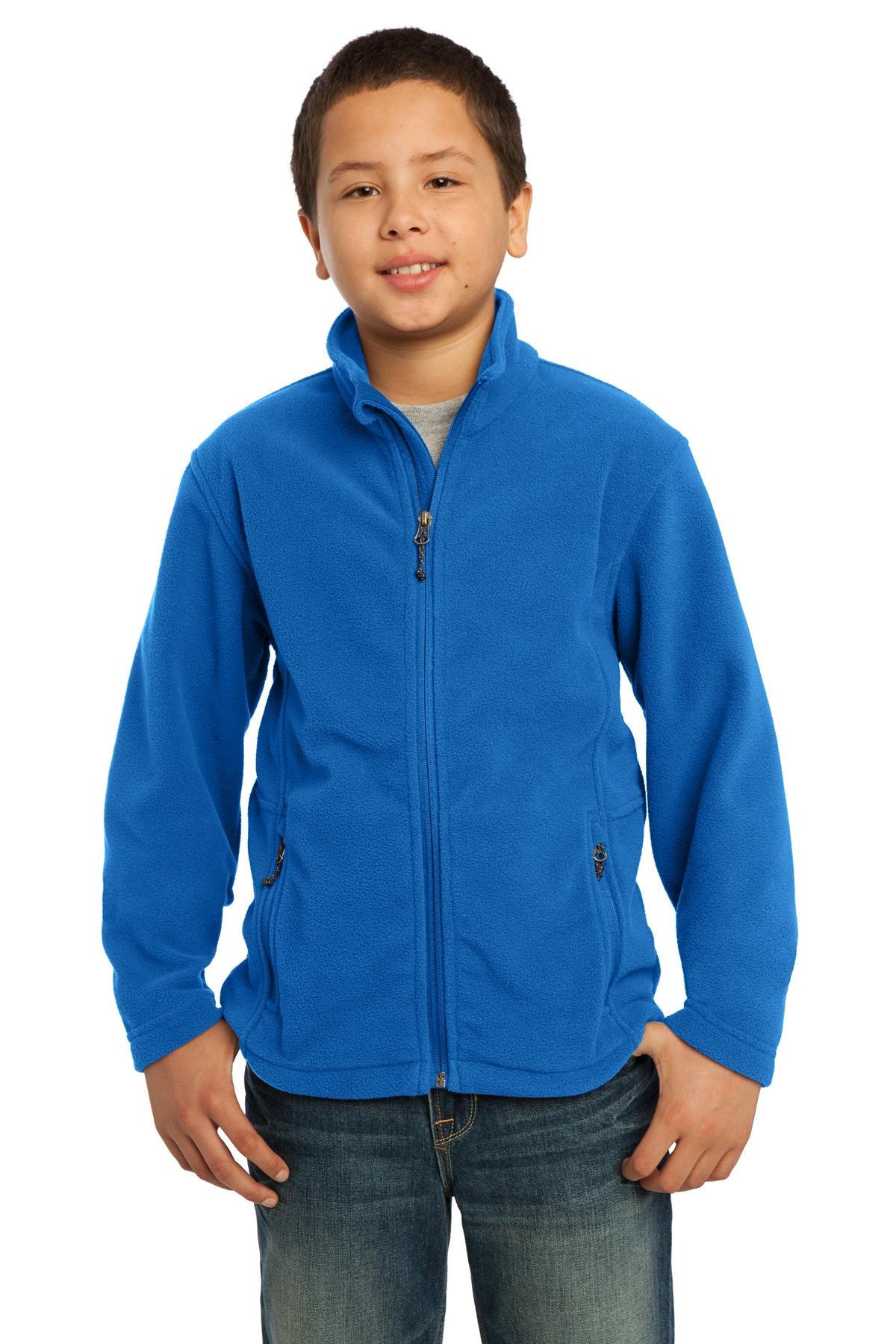 Port Authority Youth Value Fleece Jacket Y217 True Royal