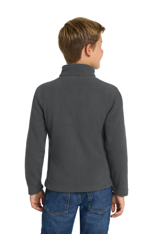 Port Authority Youth Value Fleece Jacket. Y217 Iron Grey