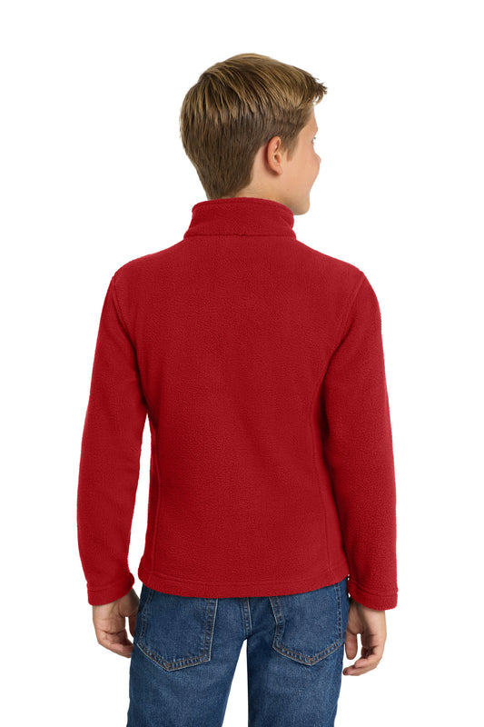 Port Authority Youth Value Fleece Jacket. Y217 True Red