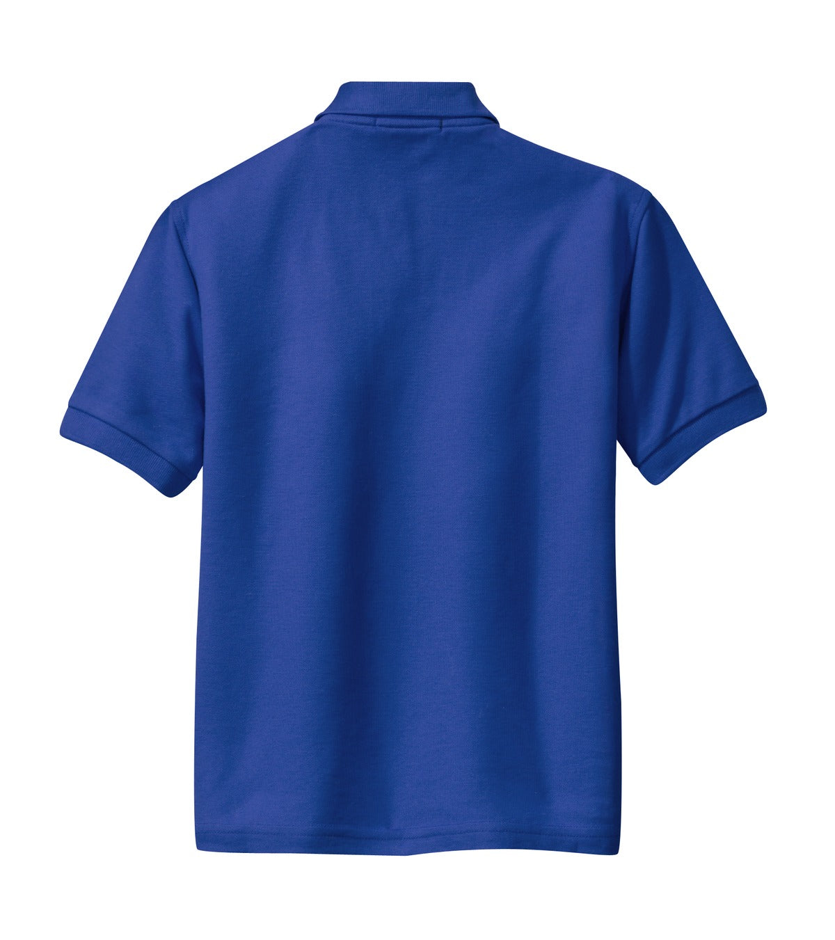 Port Authority Youth Silk Touch Polo.  Y500 Royal