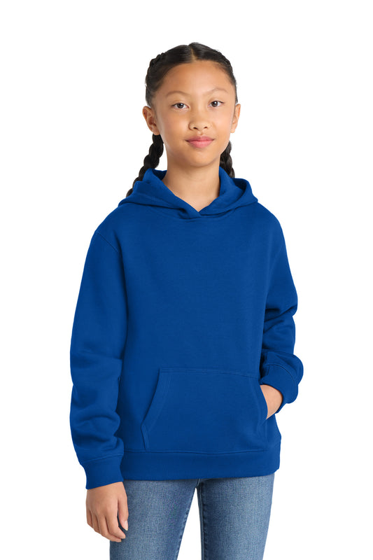Sport-Tek Youth Pullover Hooded Sweatshirt YST254 True Royal