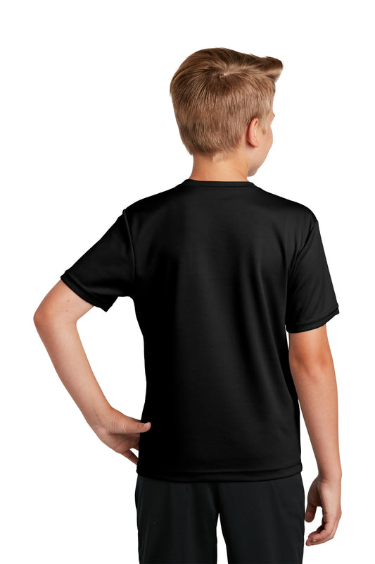Sport-Tek Youth PosiCharge RacerMesh Tee. YST340 Black