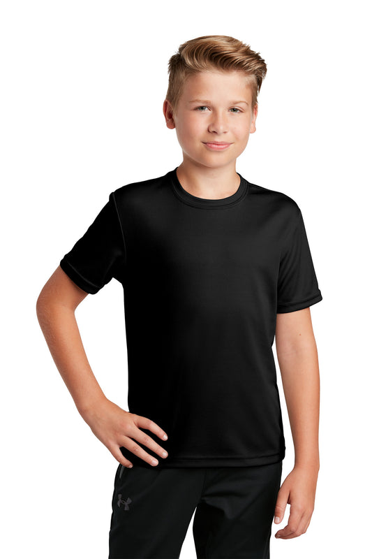 Sport-Tek Youth PosiCharge RacerMesh Tee. YST340 Black