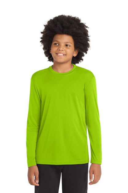 Sport-Tek Youth Long Sleeve PosiCharge Competitor Tee