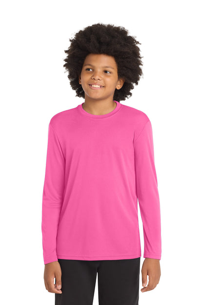 Sport-Tek Youth Long Sleeve PosiCharge Competitor Tee