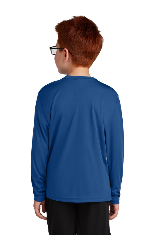 Sport-Tek Youth Long Sleeve PosiCharge Competitor Tee. YST350LS Royal