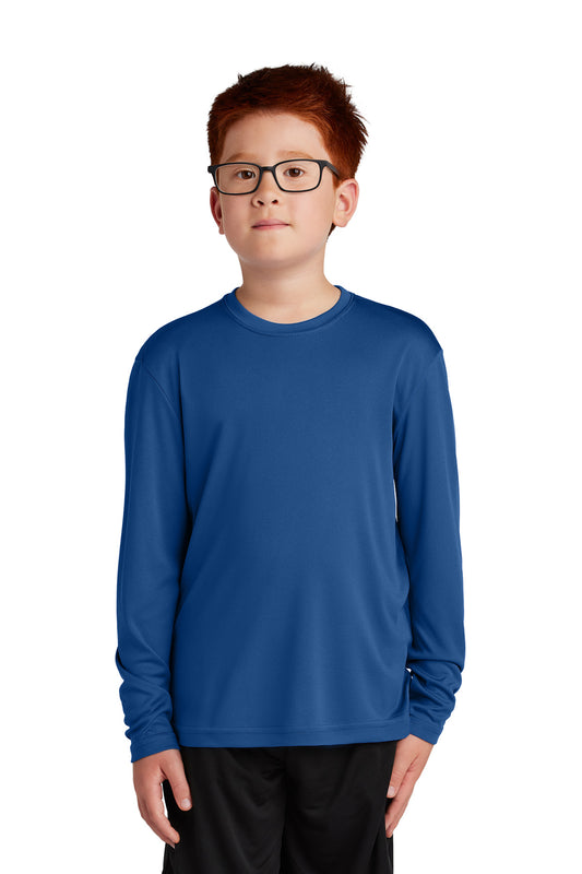 Sport-Tek Youth Long Sleeve PosiCharge Competitor Tee. YST350LS Royal
