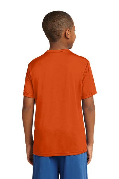 Sport-Tek Youth PosiCharge Competitor Tee. YST350 Deep Orange