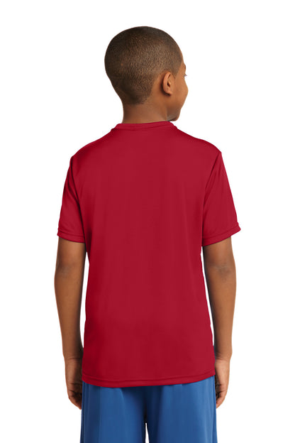 Sport-Tek Youth PosiCharge Competitor Tee. YST350 Deep Red
