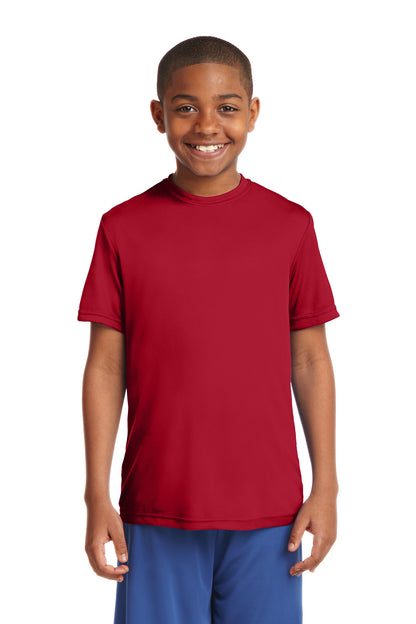 Sport-Tek Youth PosiCharge Competitor Tee. YST350 Deep Red