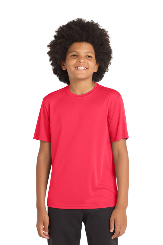Sport-Tek Youth PosiCharge Competitor Tee YST350 Hot Coral