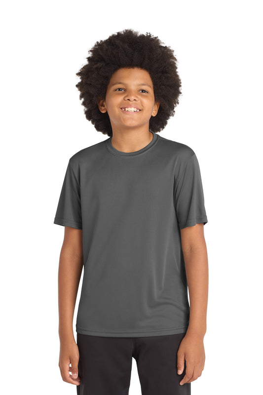 Sport-Tek Youth PosiCharge Competitor Tee YST350 Iron Grey