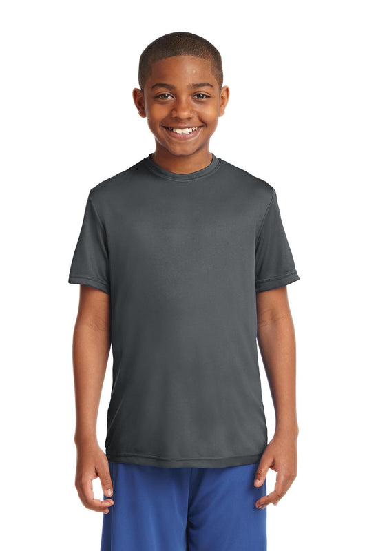 Sport-Tek Youth PosiCharge Competitor Tee. YST350 Iron Grey