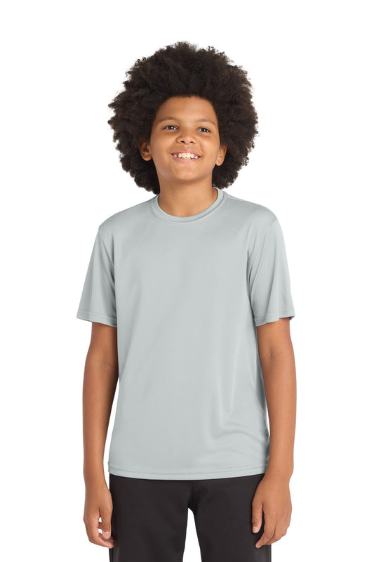 Sport-Tek Youth PosiCharge Competitor Tee YST350 Silver