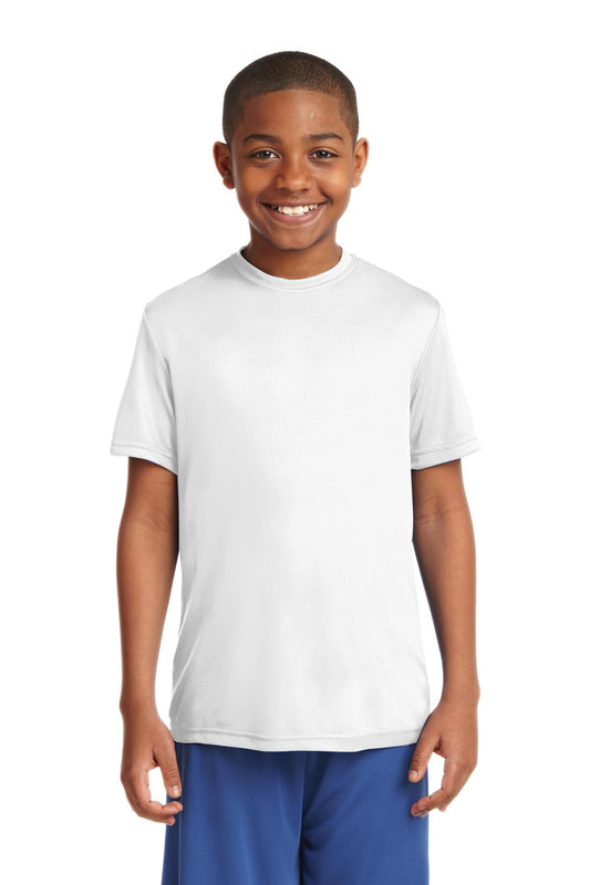 Sport-Tek Youth PosiCharge Competitor Tee. YST350 White