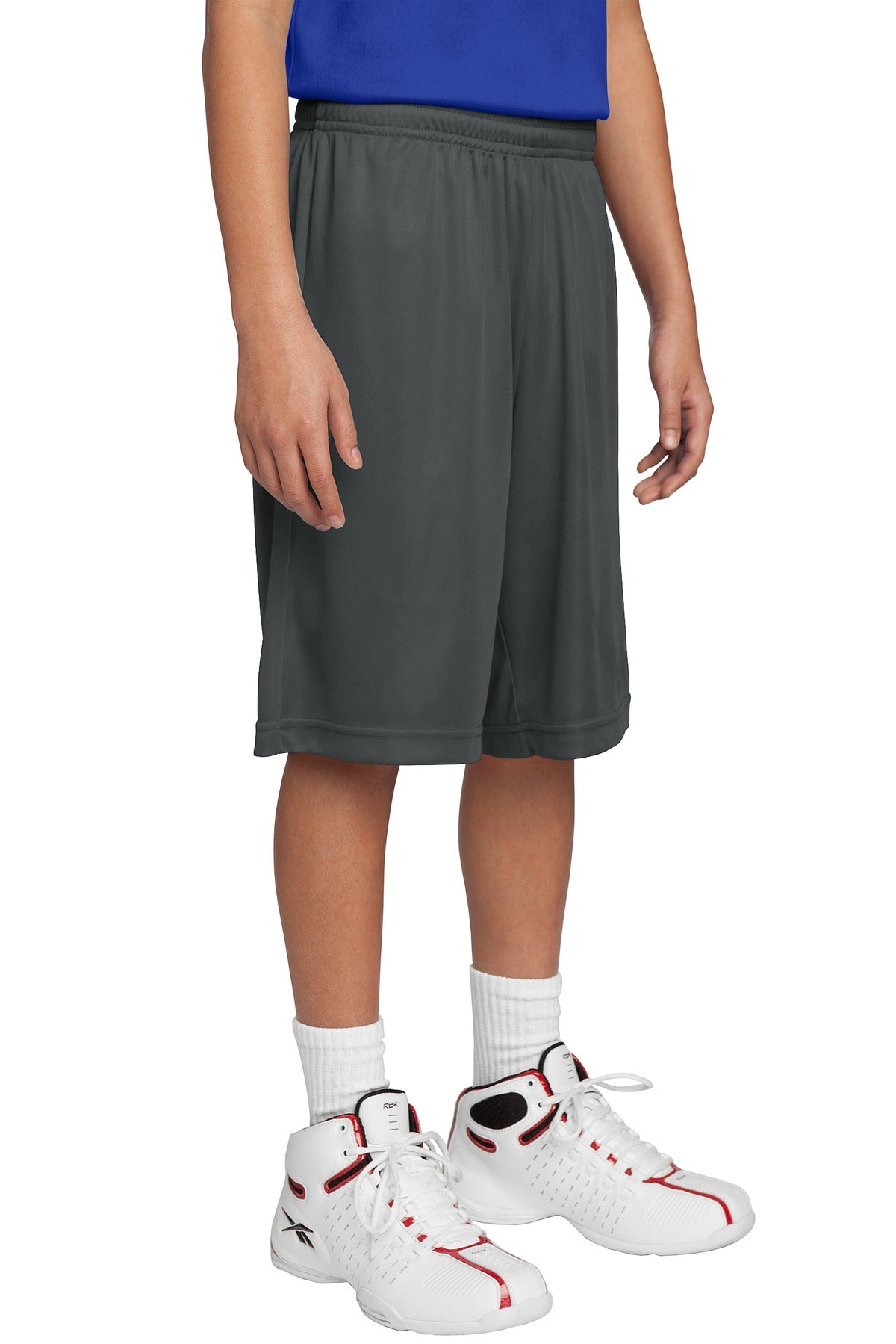 Sport-Tek Youth PosiCharge Competitor Short YST355 Iron Grey