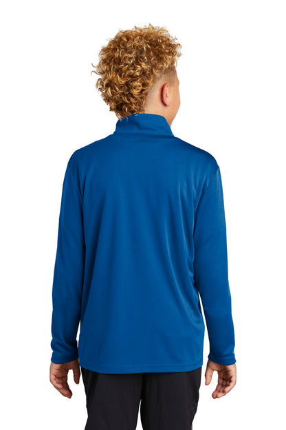 Sport-Tek  Youth PosiCharge  Competitor  1/4-Zip Pullover. YST357 True Royal