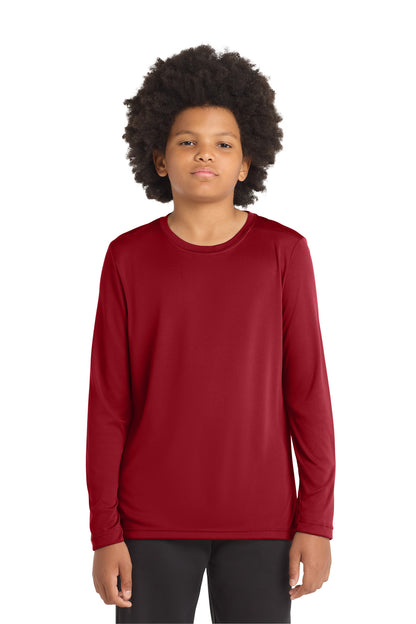 Sport-Tek Youth Posi-UV Pro Long Sleeve Tee YST420LS