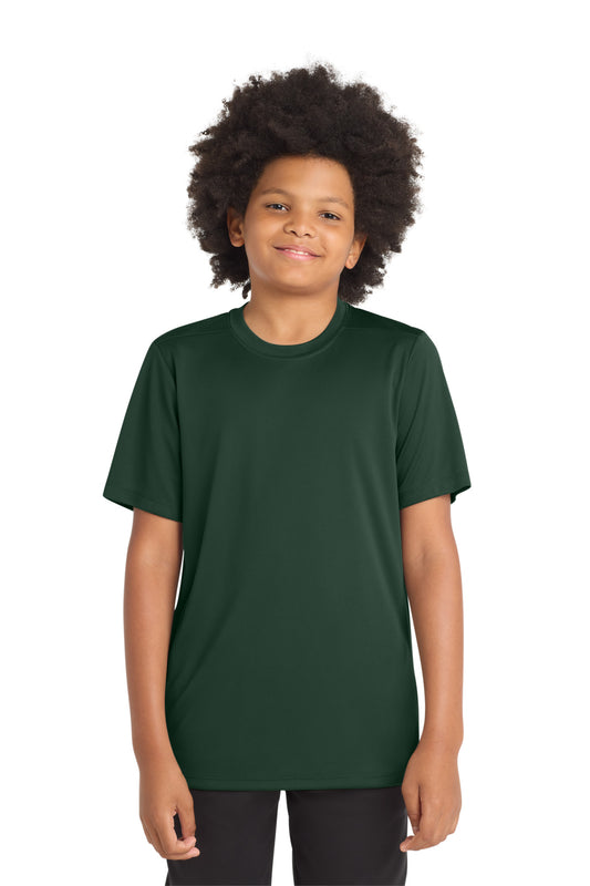 Sport-Tek Youth Posi-UV Pro Tee YST420 Forest Green