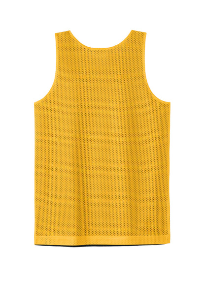 Sport-Tek Youth PosiCharge Reversible Mesh Tank YST5000 Gold/ Black