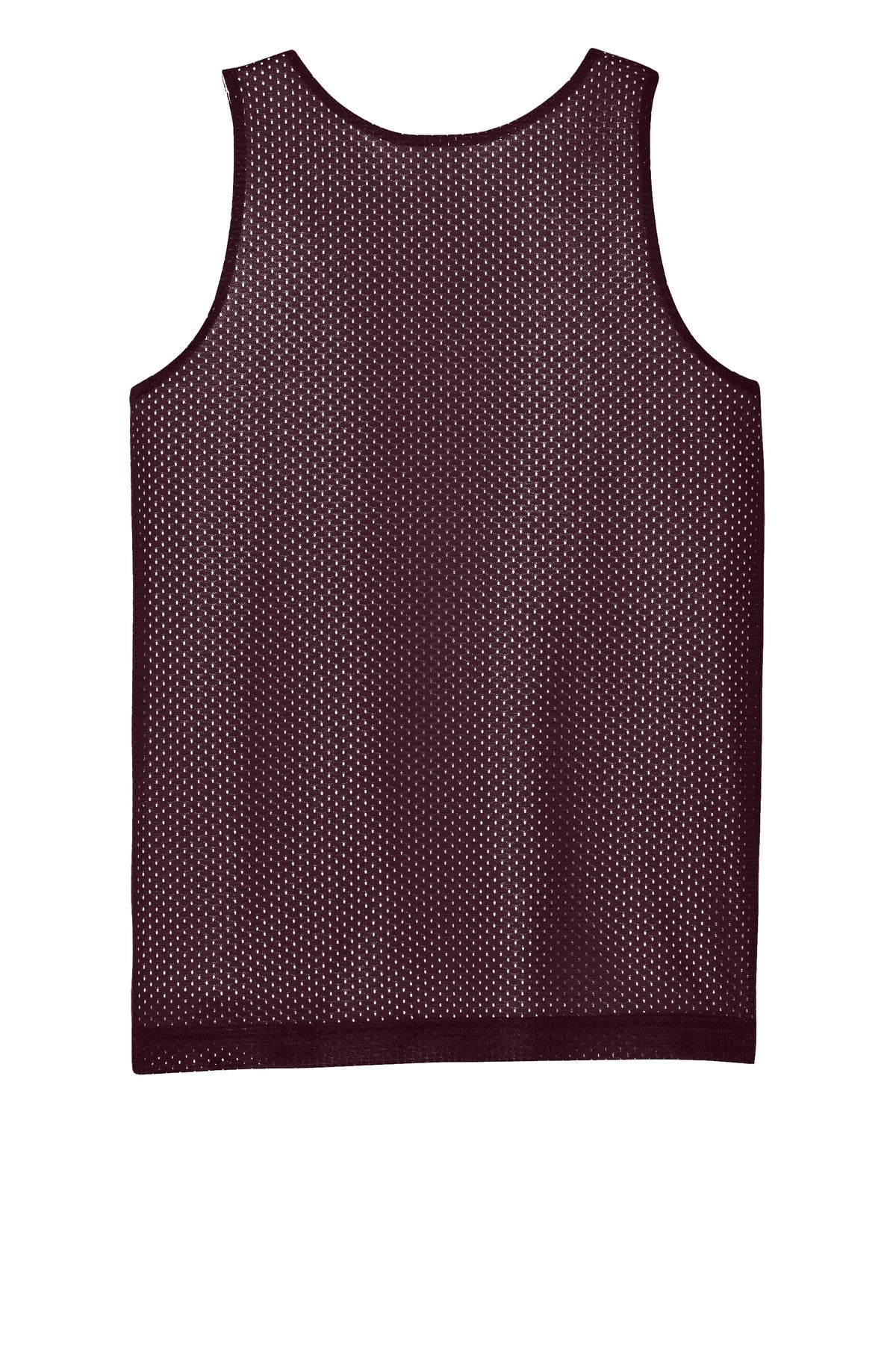Sport-Tek Youth PosiCharge Reversible Mesh Tank YST5000 Maroon/ White