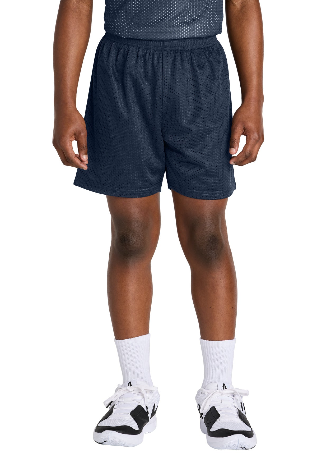Sport-Tek Youth PosiCharge Mesh 5 Short YST5100 True Navy