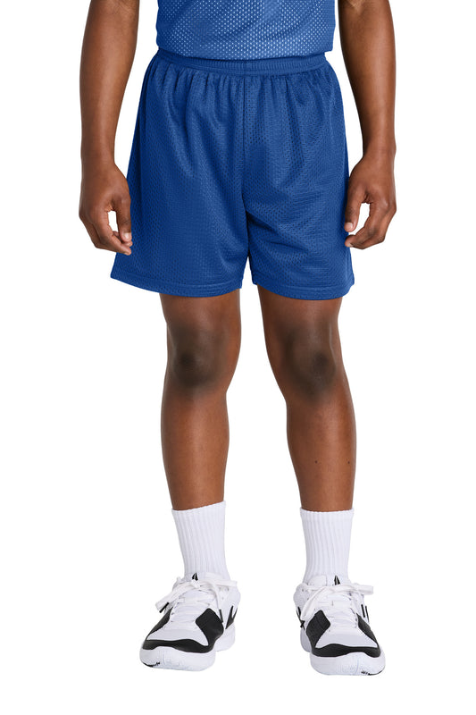 Sport-Tek Youth PosiCharge Mesh 5 Short YST5100 True Royal