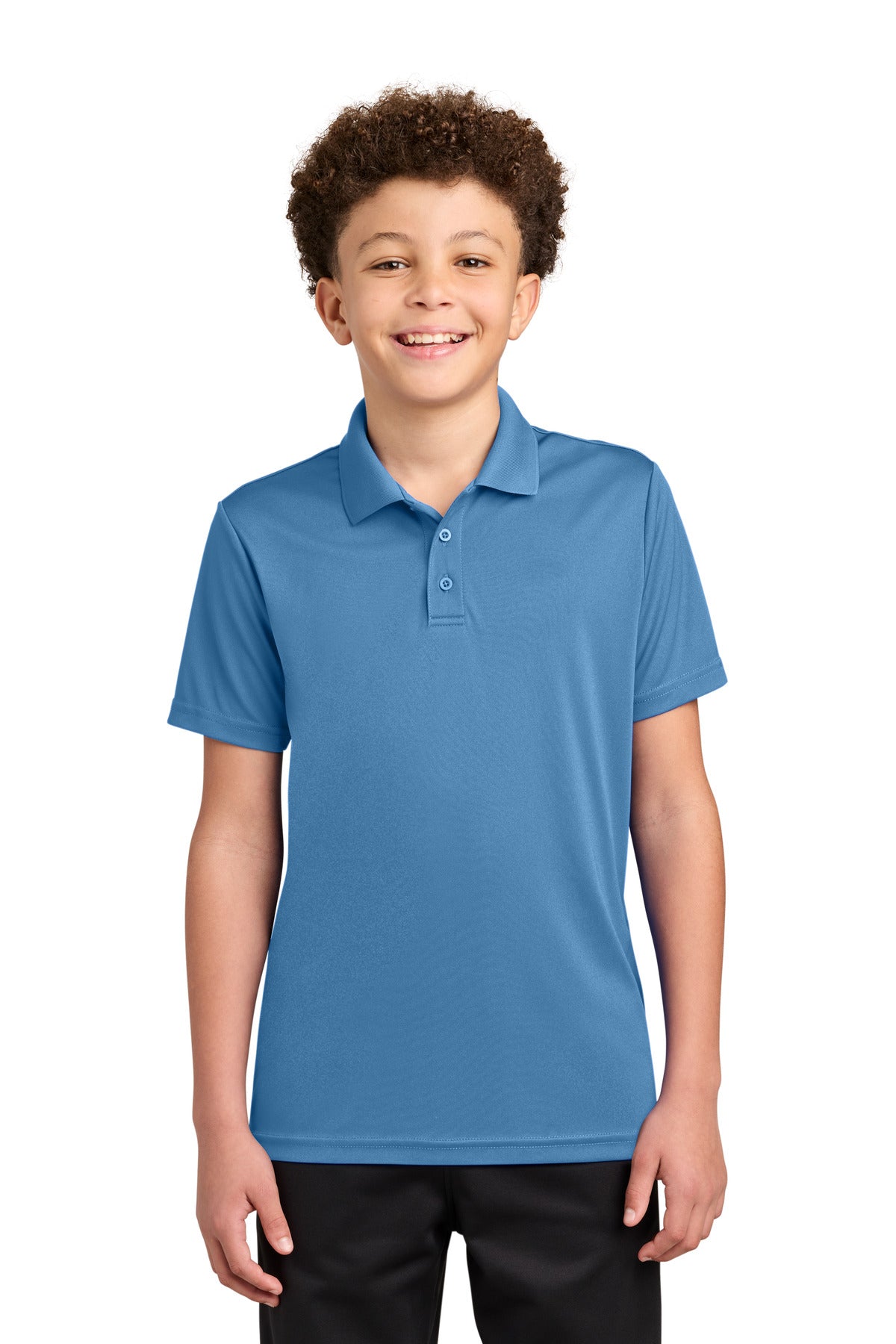 Sport-Tek Youth Competitor Polo YST550 Carolina Blue