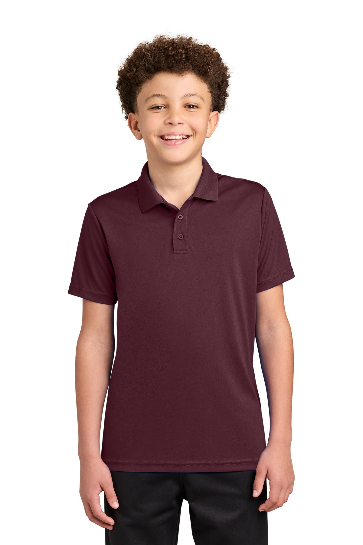 Sport-Tek Youth Competitor Polo YST550 Maroon
