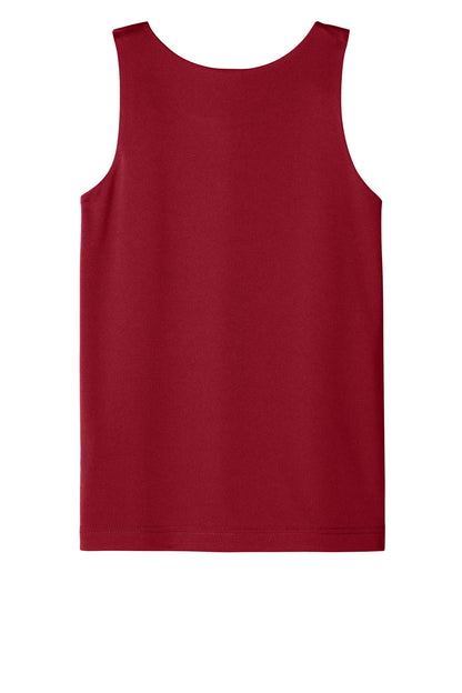 Sport-Tek Youth PosiCharge Competitor Rev Tank YST551 Deep Red/ White