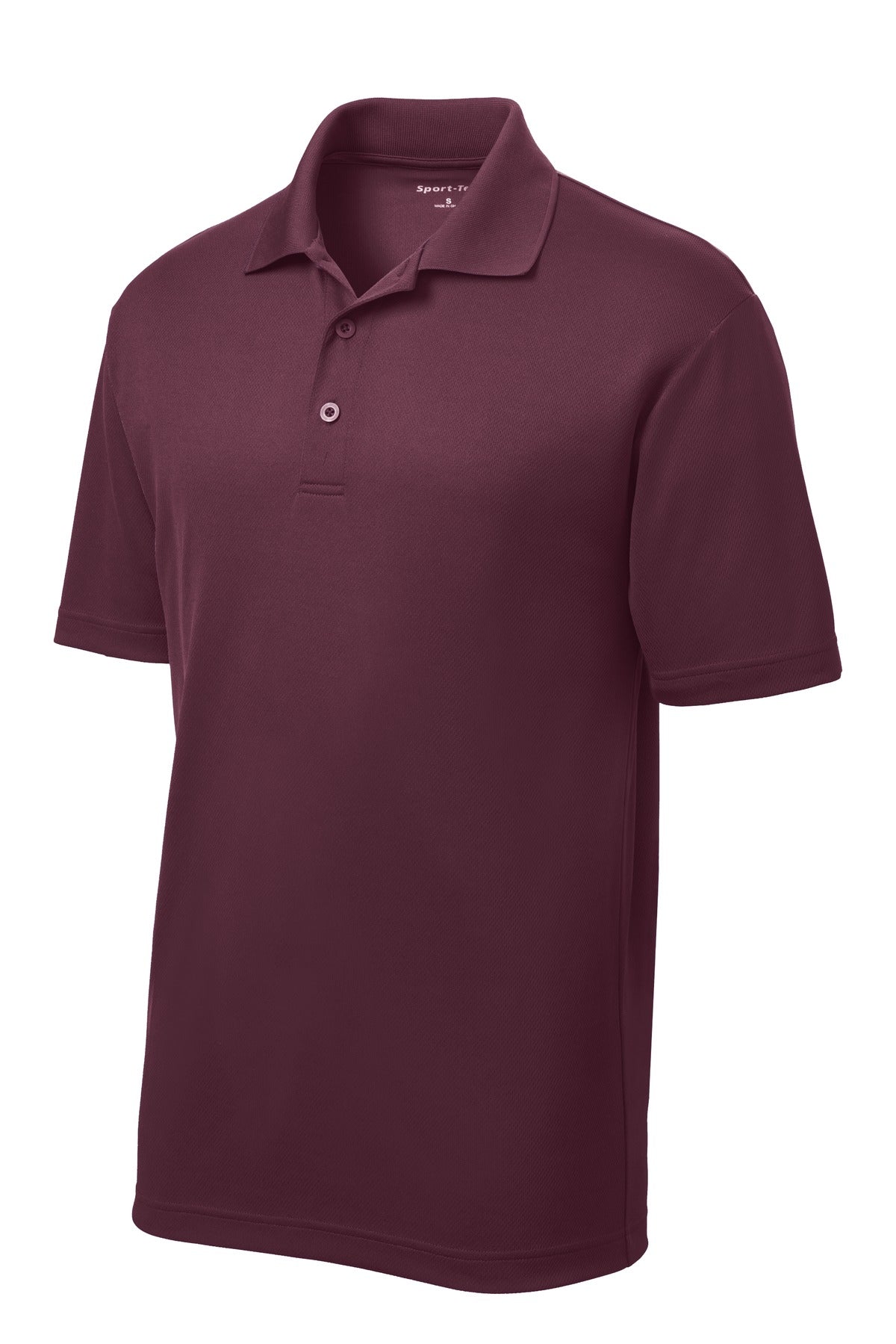 Sport-Tek Youth PosiCharge RacerMesh Polo. YST640 Maroon