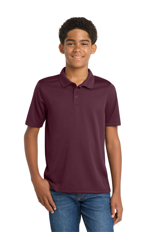 Sport-Tek Youth PosiCharge RacerMesh Polo YST640 Maroon