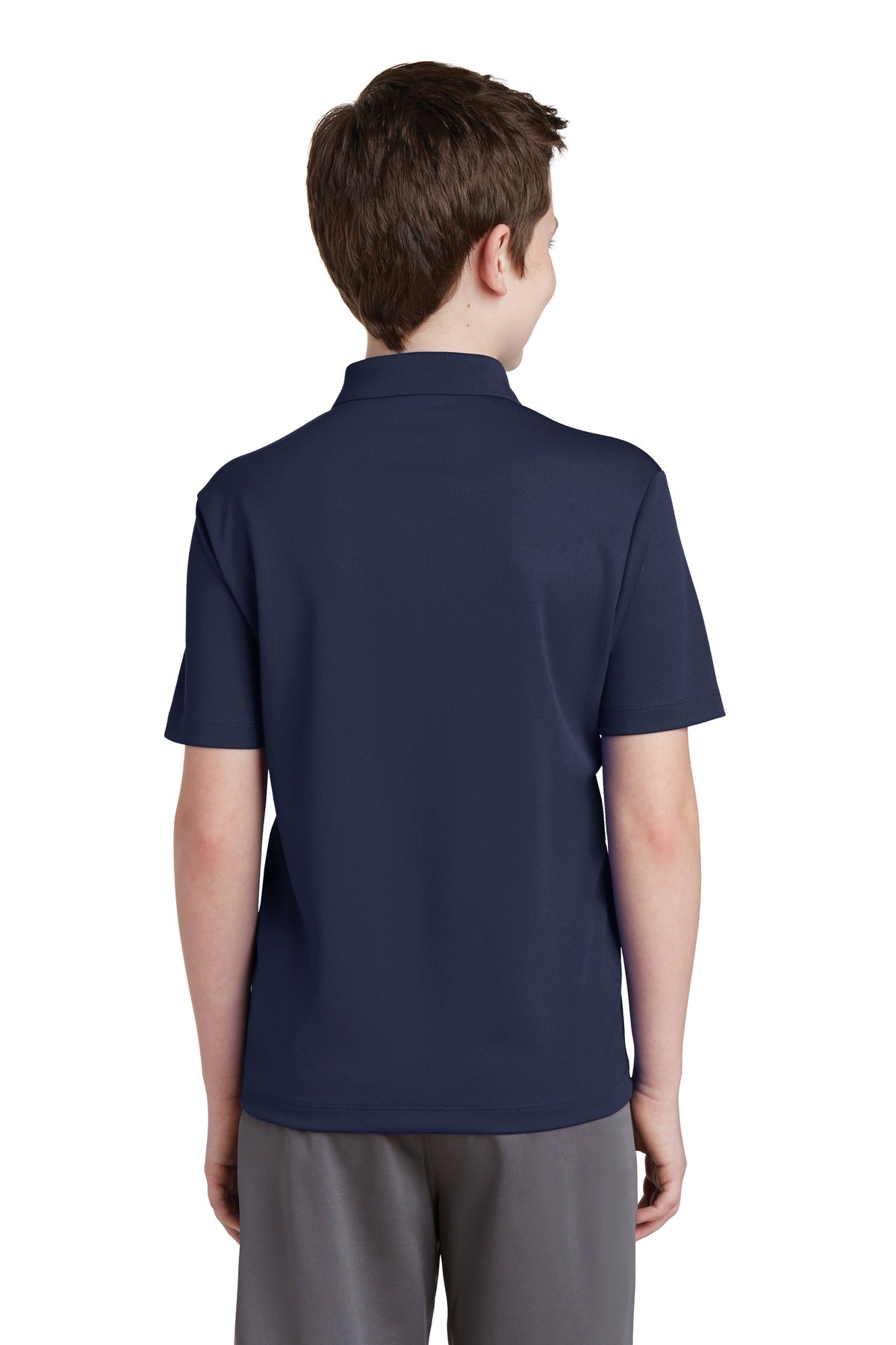 Sport-Tek Youth PosiCharge RacerMesh Polo. YST640 True Navy