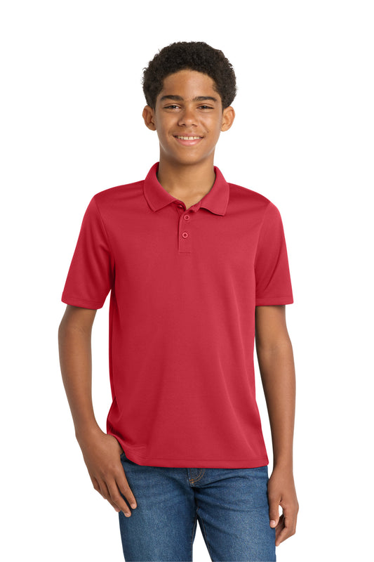 Sport-Tek Youth PosiCharge RacerMesh Polo YST640 True Red