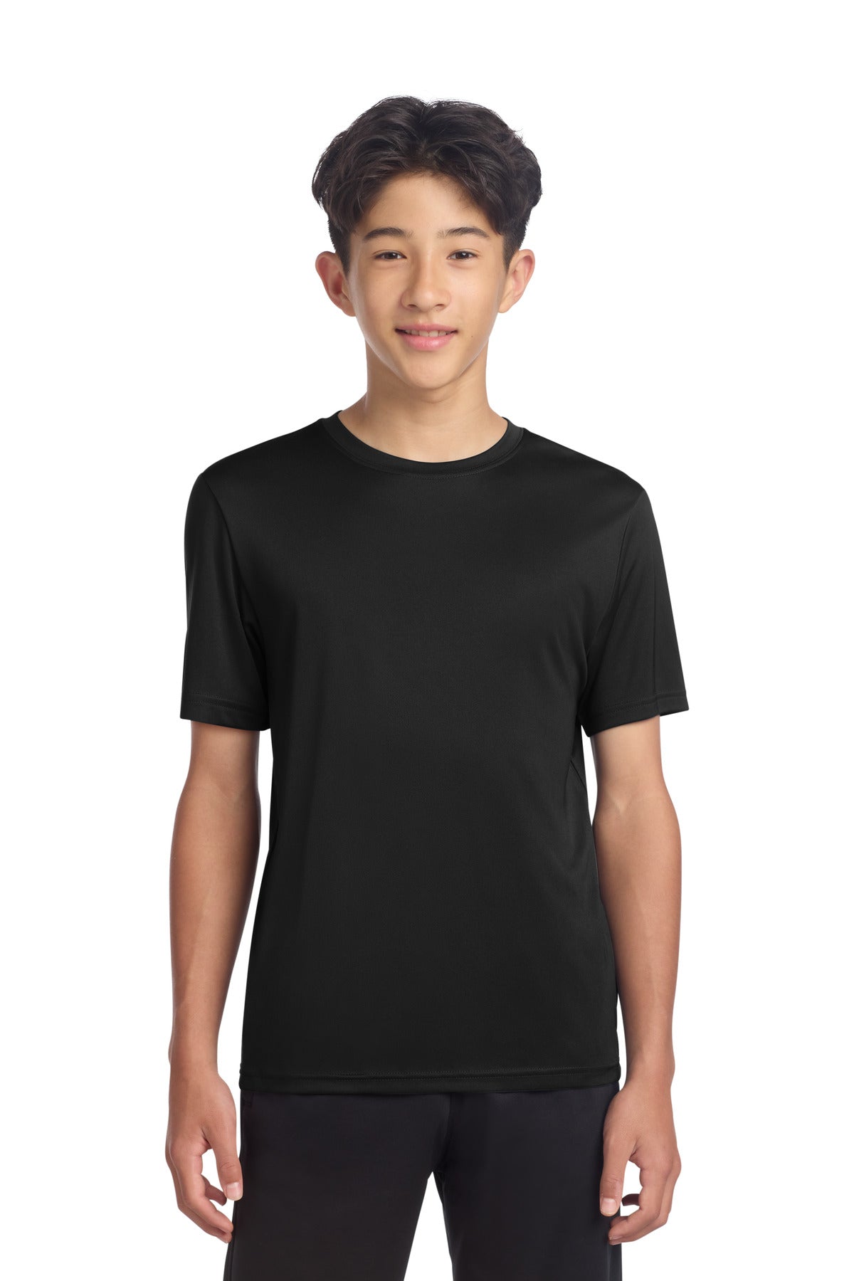 Sport-Tek Youth PosiCharge Re-Compete Tee YST720 Black