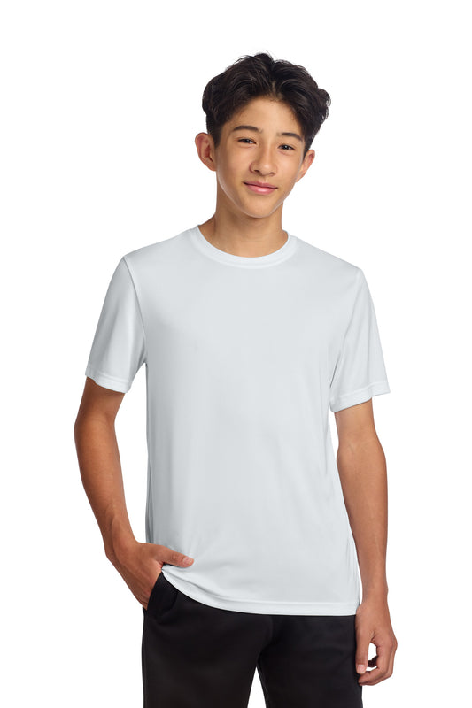 Sport-Tek Youth PosiCharge Re-Compete Tee YST720 White