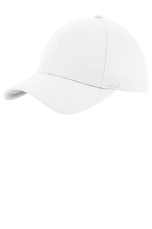 Sport-Tek Youth PosiCharge RacerMesh Cap YSTC26 White