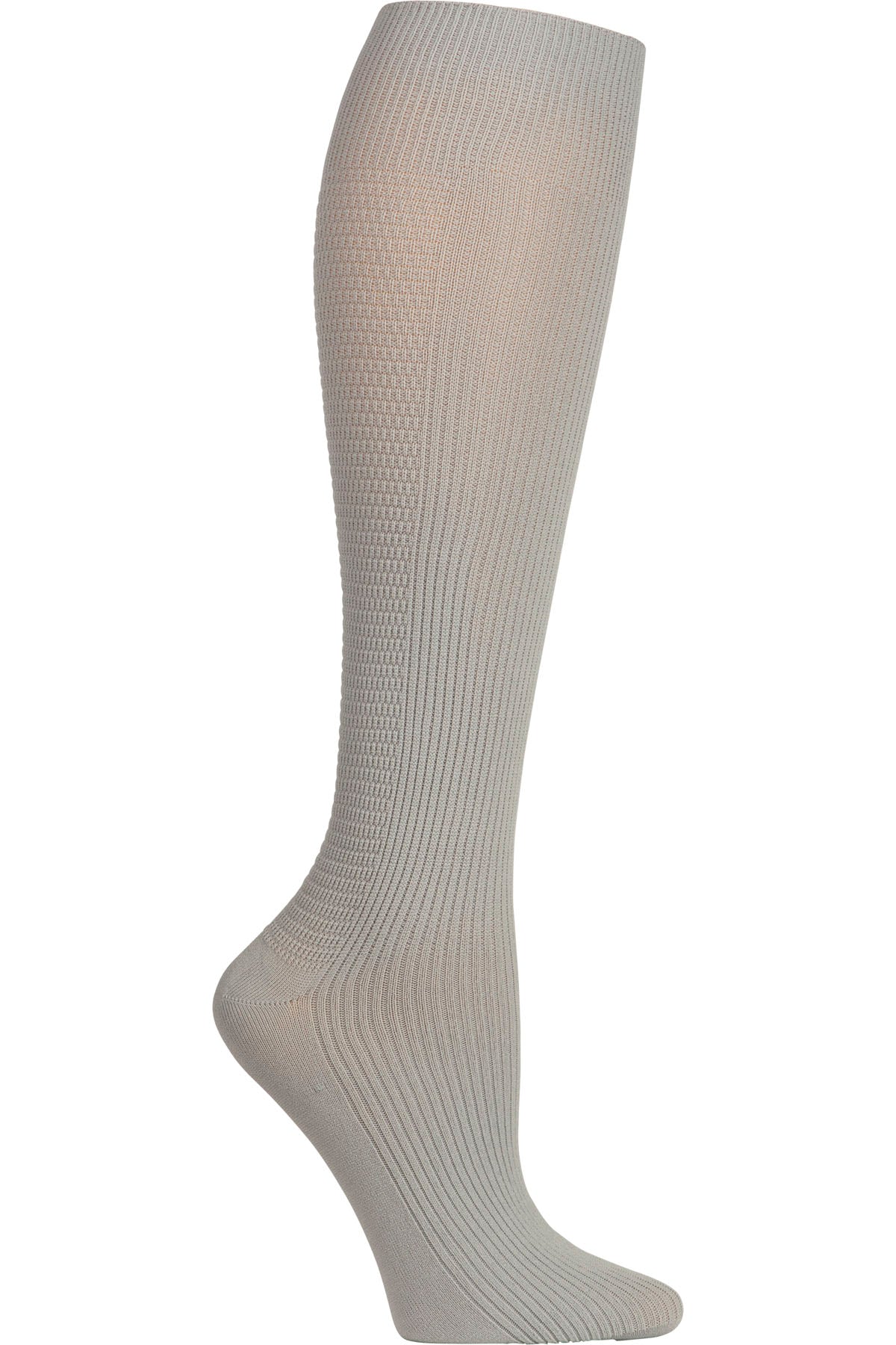 Legwear YTSSOCK1 4 single pair of Support Socks Girlie Grey Model Image Front | Cherokee