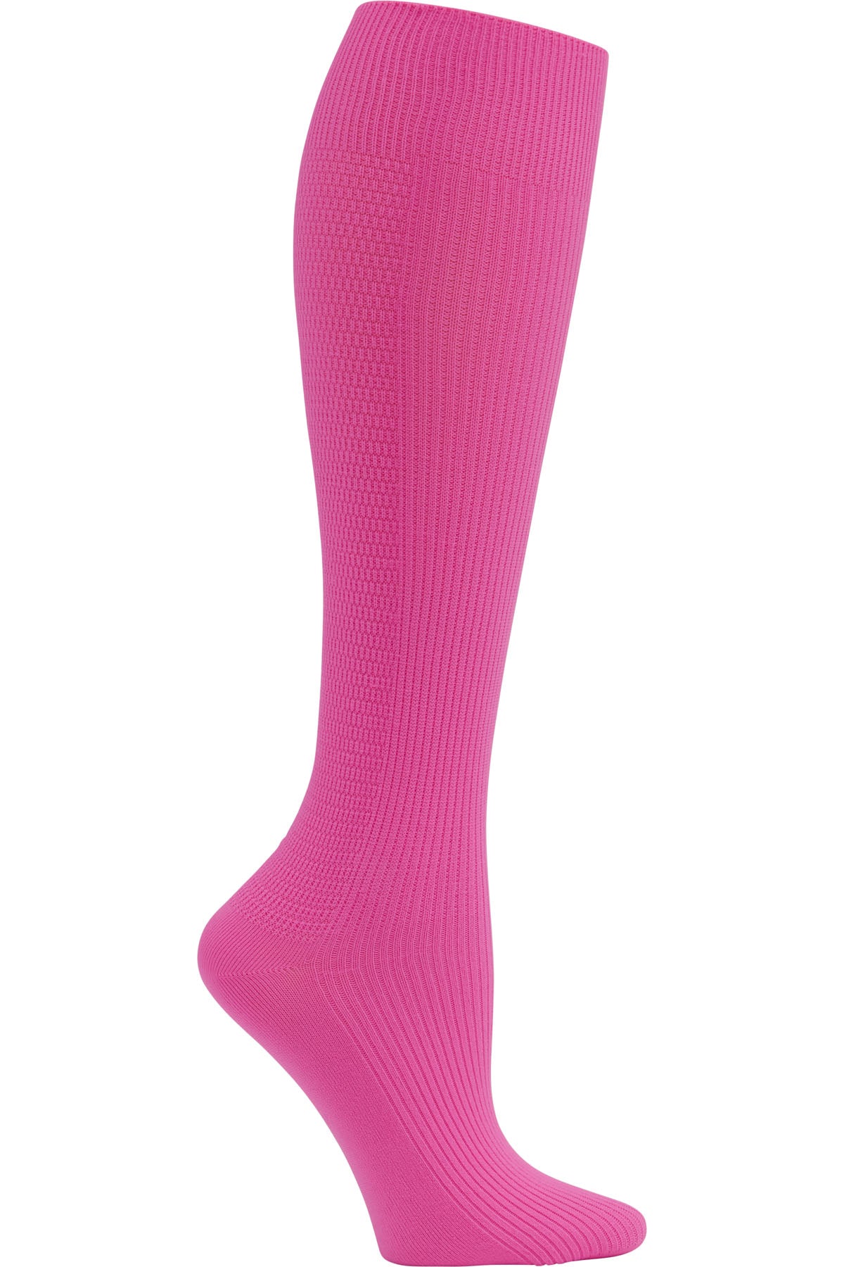 Cherokee Legwear YTSSOCK1 Women's 4 single pair of Support Socks Glowing Pink