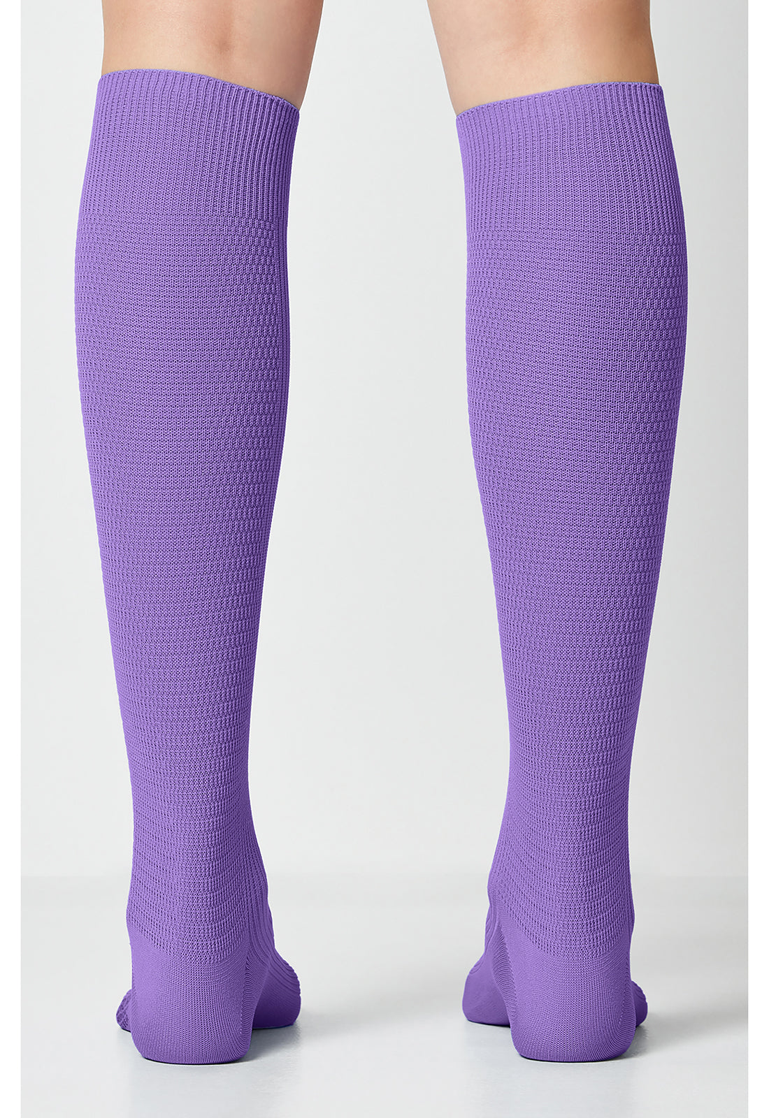 Legwear YTSSOCK1 Women's 4 single pair of Support Socks Lilac Bloom