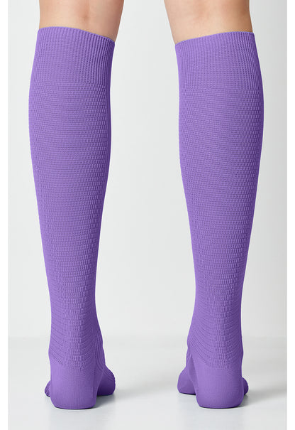 Legwear YTSSOCK1 Women's 4 single pair of Support Socks Lilac Bloom