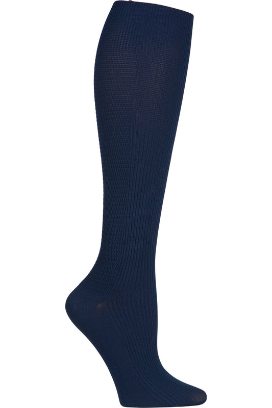 YTSSOCK1 Cherokee Legwear 4 single pair of Support Socks (Navy)