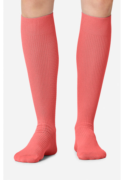 Legwear YTSSOCK1 Women's 4 single pair of Support Socks True Coral