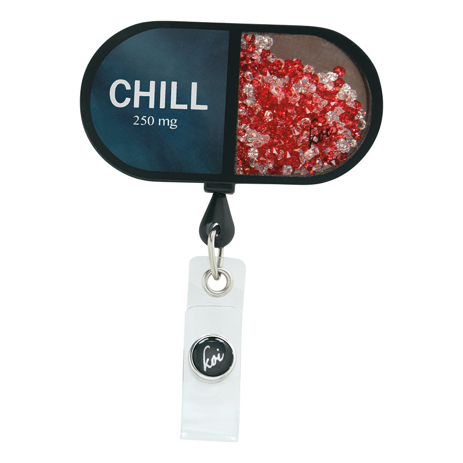 Essentials A156 koi Shaker Badges Chill Pill