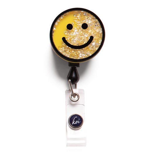 Essentials A156 koi Shaker Badges Smiley Face