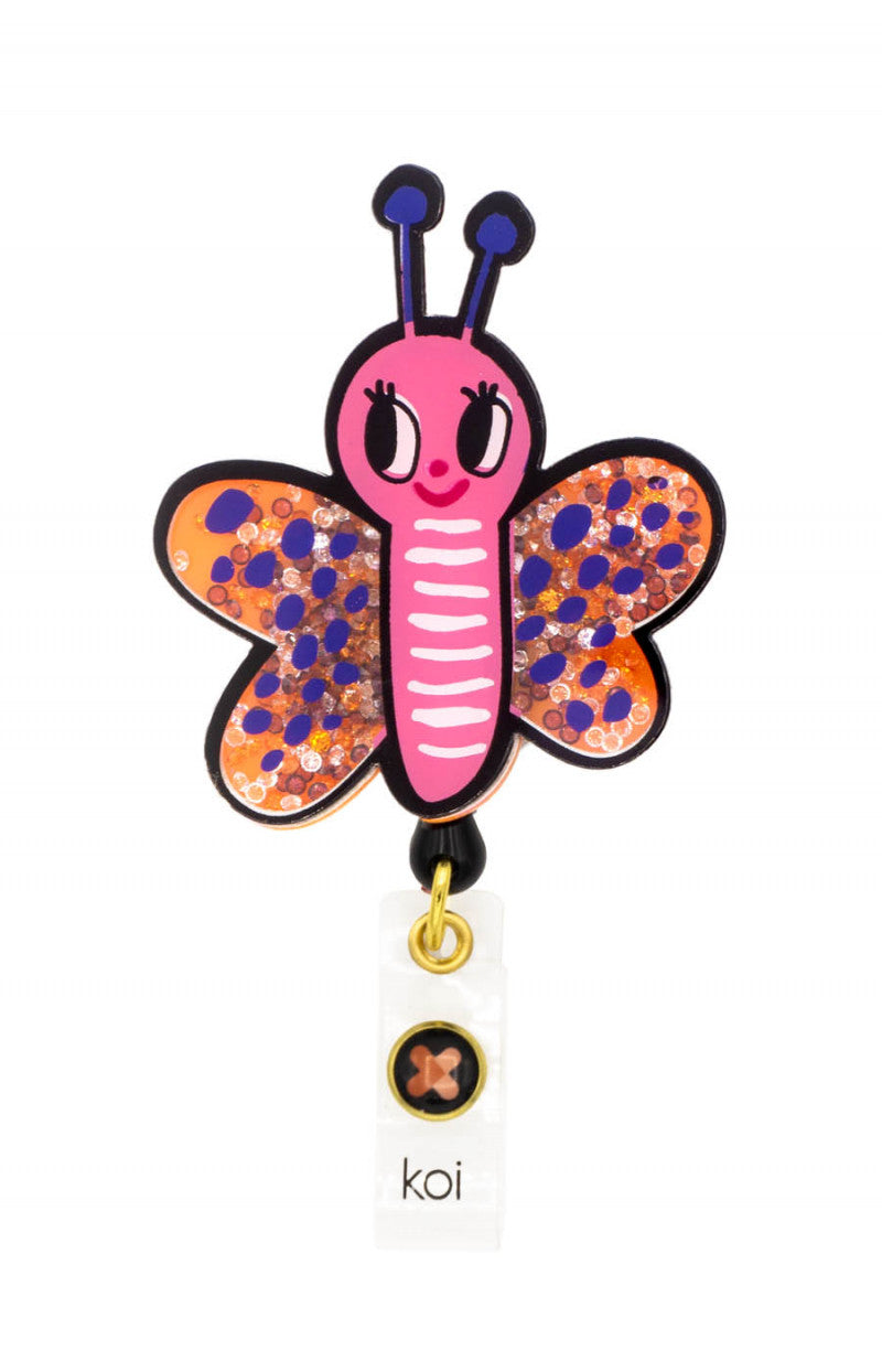 Artist Series A156A koi Shaker Badges Buddiefly