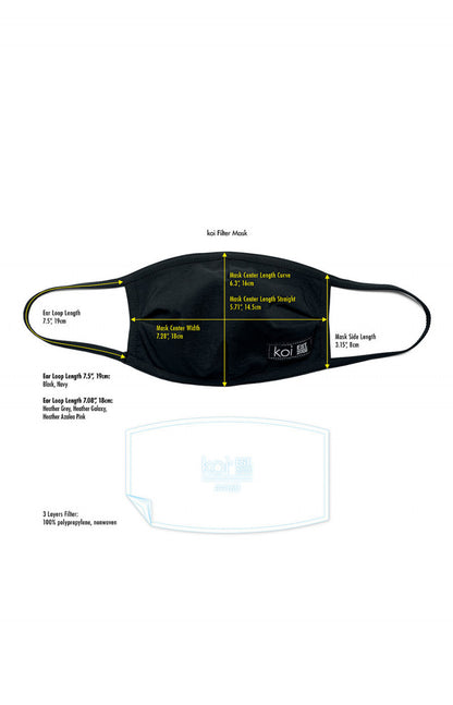 Classics A159 Fashion Mask 1-pc Black